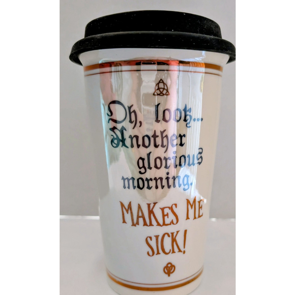 Hocus Pocus 14 oz Ceramic Disney Travel Mug with Lid - Picture 2 of 4